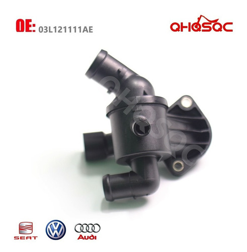 03l121111ae Termostato De Agua Vw Jetta Caddy Passat Audi Foto 3