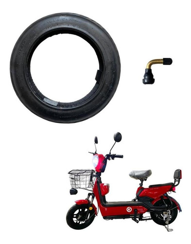 Neumático 14x2.50 Pulgada Para Bicicleta/bicimoto Eléctrica 