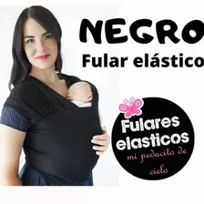 Fular Elástico Negro