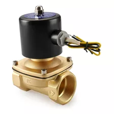 Válvula Solenoide Eléctrica Puerto 11/2 110 Vac Rosc...