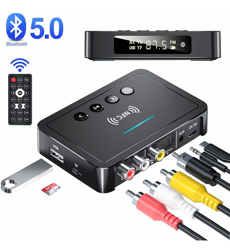 Nfc Bluetooth5.0 Transmisor/receptor Audio Estéreo