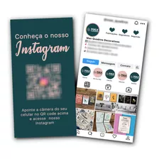 Cartão Visita Feed Instagram 5x9cm Frente E Verso - 96un