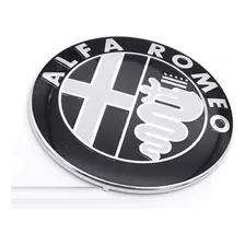 1 Emblema Alfa Romeo 74mm Aluminio Porta Mala Ou Capo