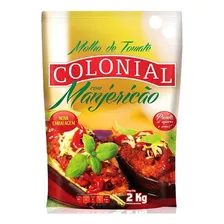 Molho Tomate Colonial 2kg Sache Manjericão