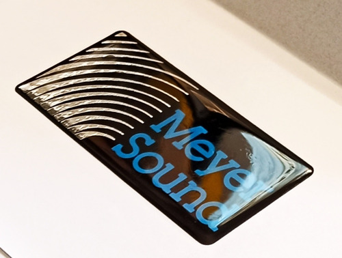 Logo Meyer Sound Emblema Para Bafles Foto 2