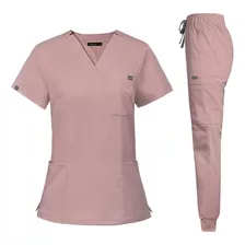 Conjunto Médico Feminino, Blusa Uniforme De Enfermeira De Io