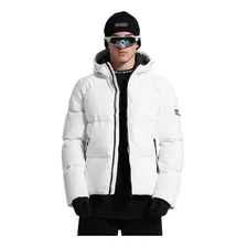 Campera Huoky Invierno Hombre Blanca 2023