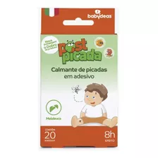 Post Pós Picada Adesivos Para Alívio Das Picadas De Insetos Cor Verde/laranja