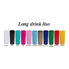 Kit 70 Copos Long Drink P/transfer Laser E Silk Lembrancinha