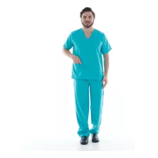 Scrub Pijama Cirúrgico Masculino Oxford 11 Opções De Cores