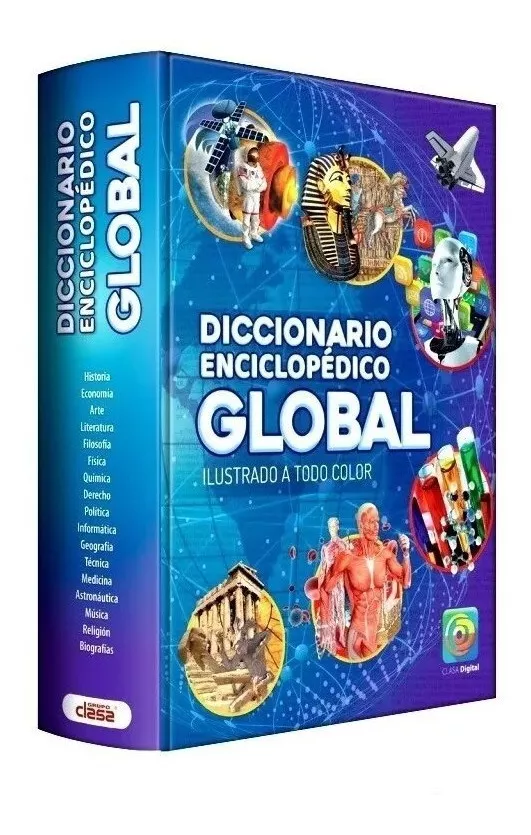 Libro Diccionario Enciclopédico Global Ilustrado