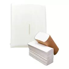 Dispenser De Toalla Intercalada + Caja Toalla Blanca