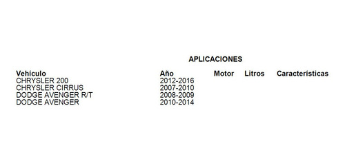 Bomba De Freno Dodge Avenger R/t 2008 Ruville Foto 6