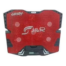 Base Refrigerante Gamer 5 Ventiladores J&r Reclinable Xax