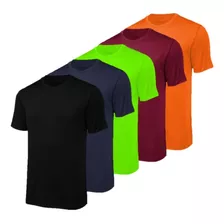 Camisetas Dry Fit Masculinas - Kit 5 Peças Premium Zaroc