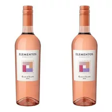 Botella De Vino Rosado Elementos Torrontés 750ml X2u 