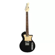 Guitarra Eléctrica Newen Frizz Black Color Negro Material Del Diapasón Palo De Rosa Orientación De La Mano Diestro
