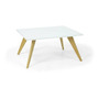 Segunda imagen para búsqueda de mesa ratonera madera blanco