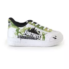 Zapatillas Niños Fortnite Dubujos Pesonajes Nene 27/34