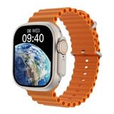 Smartwatch W68+ Ultra Series 8 Nfc Tela 2,02 Lancamento Novo