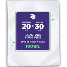 Sacos Plasticos Para Sous Vide 20x30 100un