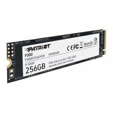 Disco Solido Ssd 256gb Patriot P300 M.2 Nvme Pcie P300p256gm Color Azul