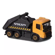 Volvo Fmx Skip Caçamba Caliça Entulho Obra Majorette 1/64