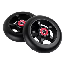 Zfirst 2pcs 110mm Pro Scooter Wheels Con Abec 9 Rodamientos