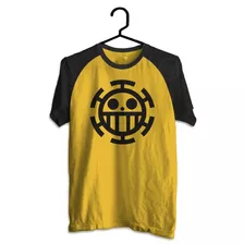 Camiseta Raglan Trafalgar Law One Piece Law - Anime Nerd