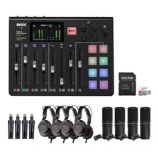  Rode Microphones Rodecaster Pro Integrated Podcast Producti
