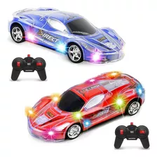 ~? Haktoys Control Remoto Iluminar Coches 2-pack Mejorado 2.