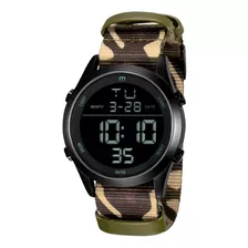 Relógio Mondaine Masculino Digital Militar Camuflado