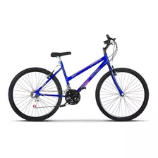 Bicicleta De Passeio Ultra Bikes Bike Aro 26 18 Marchas Freios V-brakes Cor Azul