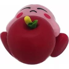 Mini Figure Kirby Com Maçã - Pronta Entrega