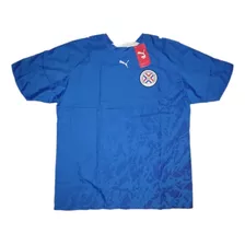 Linda Camisa 2 Da Seleção Do Paraguai 2006 Azul Puma Nova