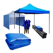 Toldo Plegable 3x3 Azul