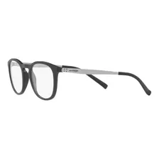 Lentes Montura Arnette Banjo An7151 Plateada Negro 