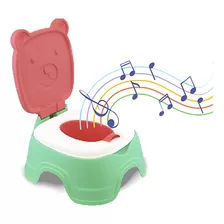 Pélela Infantil 3 En 1 Reductor Diseño Osito Con Sonido