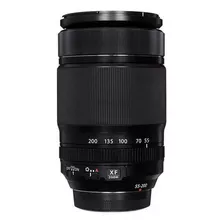 Lente Fujifilm Xf 55-200mm F/3.5-4.8 R Lm Ois Cor Preto Tipo De Montagem Fujifilm X