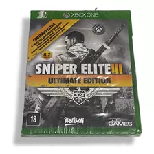 Sniper Elite 3 Ultimate Xbox One Lacrado Envio Rapido!