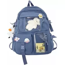 Mochila Impermeable Menina Coreana Kawaii