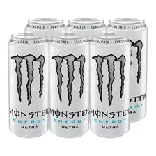 Energizante Monster Ultra Sin Azúcar 473ml Funda X6