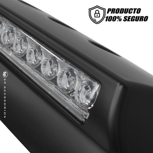 Barra Led Luces Diadema Deflector Nissan Np300 G Wagon Amg Foto 5