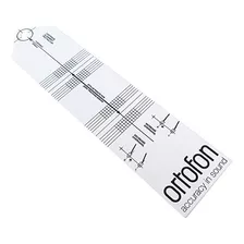 Gabarito Ortofon Alignment Tool+balança Ortofon Stylus Gauge