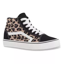 Zapatillas Mujer Lona Animal Print