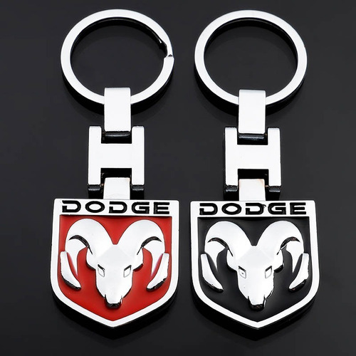 Llavero Emblema Dodge Logo Metal Foto 4