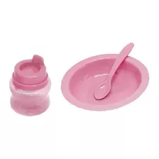 Kit Refeição Rosa Pais & Filhos + 6 Meses