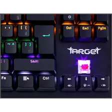 Teclado Mecanico Tgt Scar Rgb, Tgt-sca-01 Rainbow Ajustavel