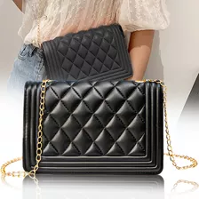 Bolsa Crossbody Elegantes Dama Negra Bolso Bandolera Mujer