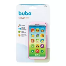 Celular Baby Phone Rosa 6842 - Buba